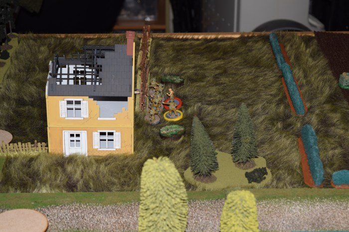 British Infantry under fire