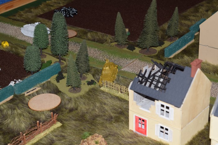 German Sdkfz 250/1 Advances to support the right flank