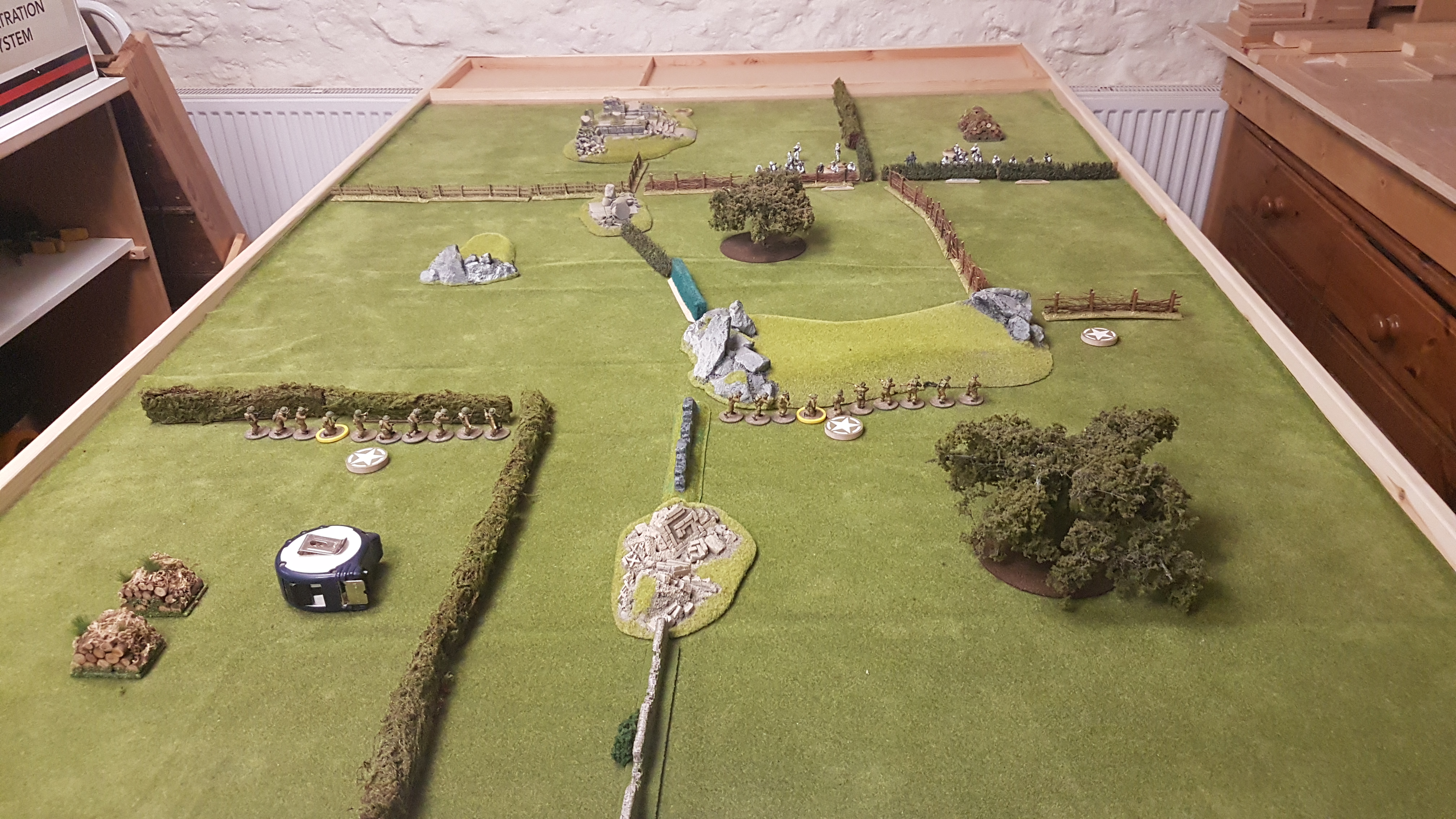 Overview of the battlefield