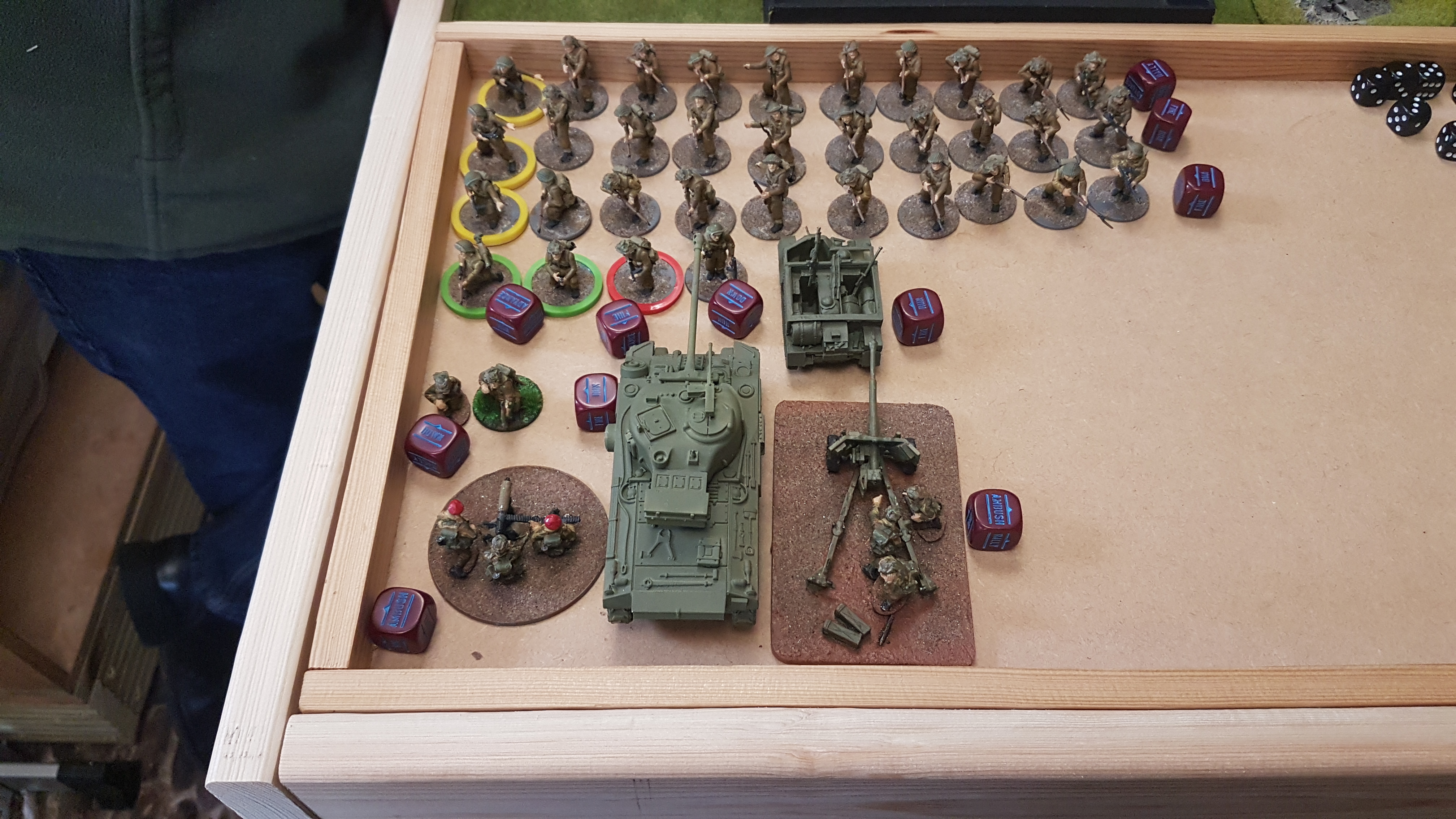 Colin's British Infantry Platoon with supports