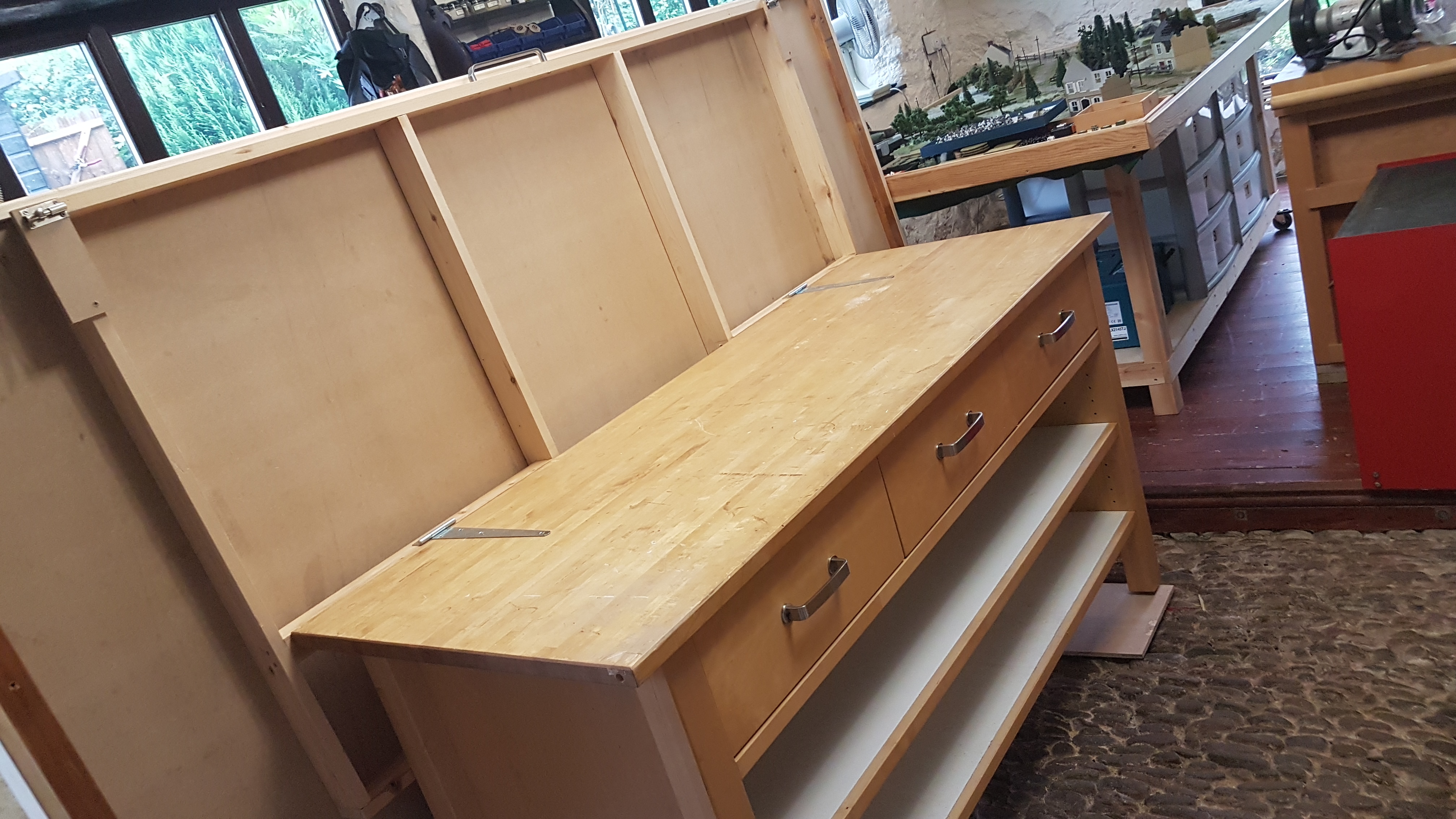 Second table repositioned