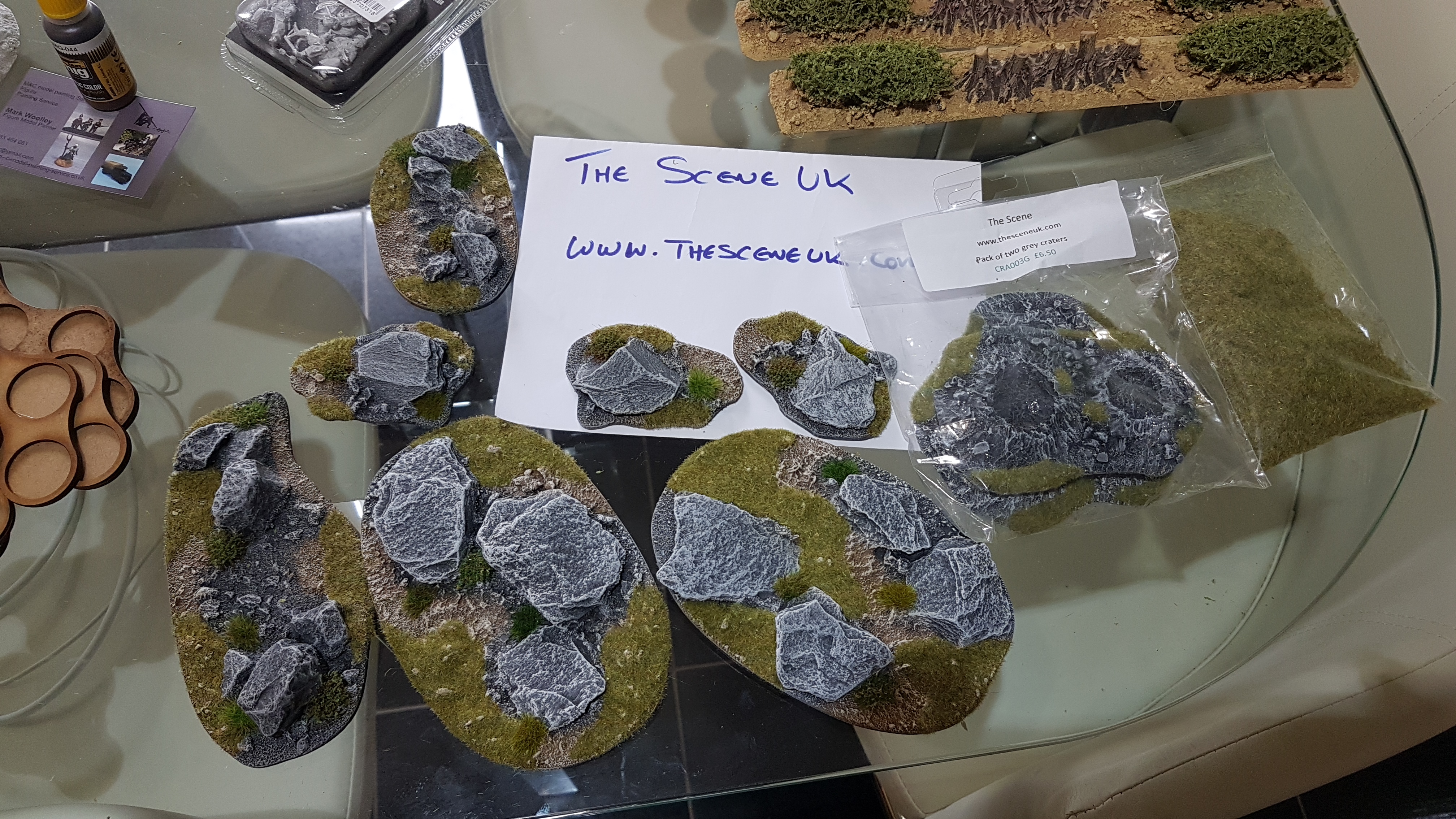 Another quality scenery manufacturer, The Scene UK, made some nice scatter terrain, their hills looks great as well.