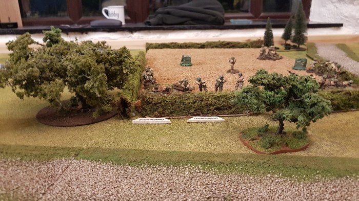 US Paratrooper lay in wait